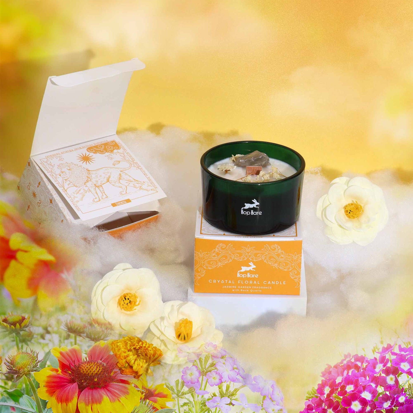 Hop Hare Magic Candle - The Lion