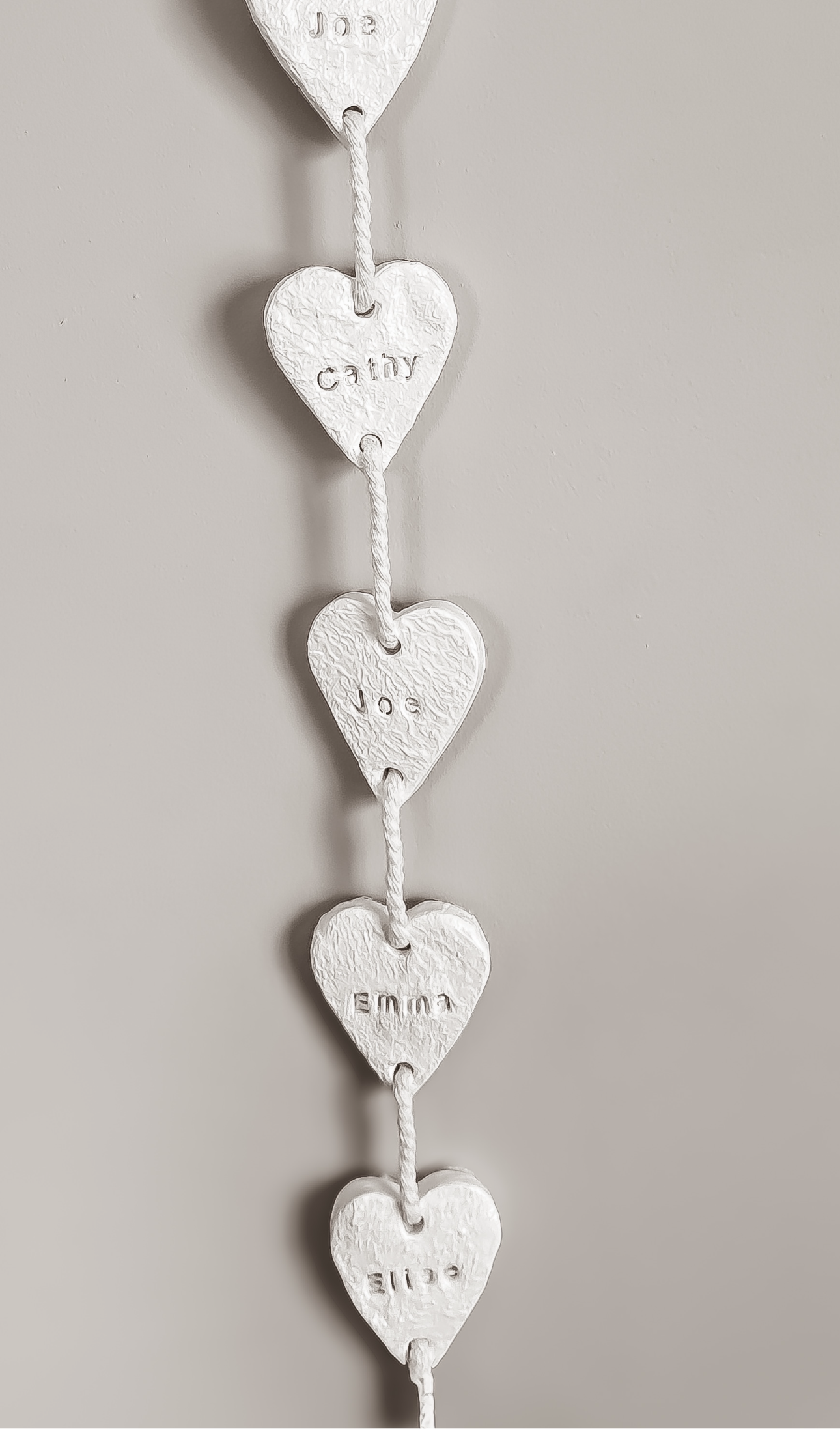 ‘Our Family Chain’ - Clay Ornament