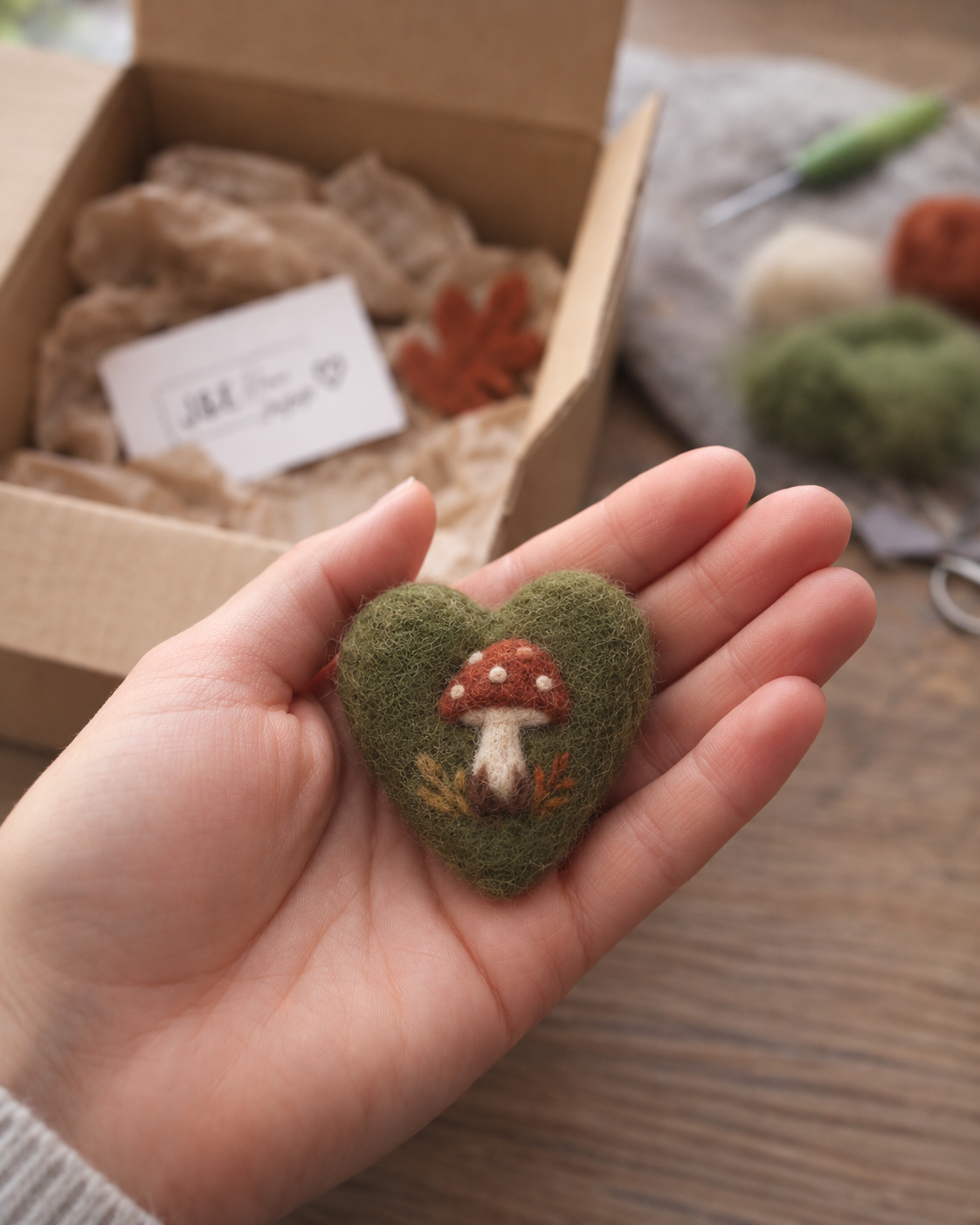 Little Autumn Acorn Pocket Hug