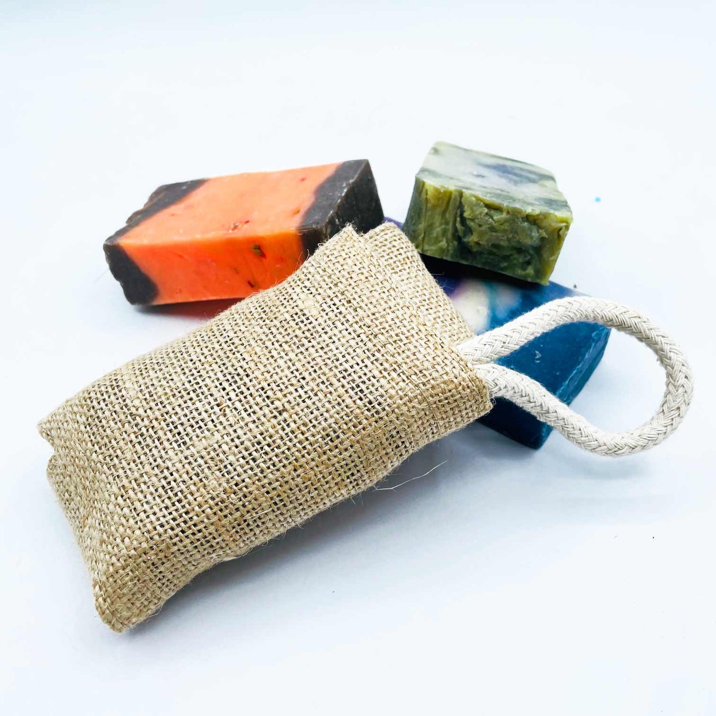 Jute Soap Pouch