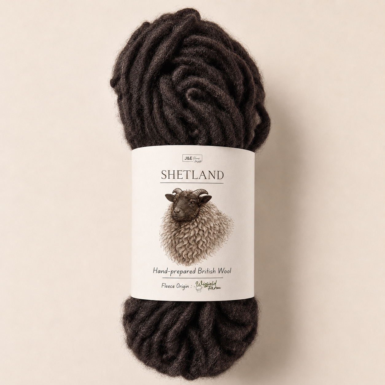 Shetland Handspun British Wool – 100g