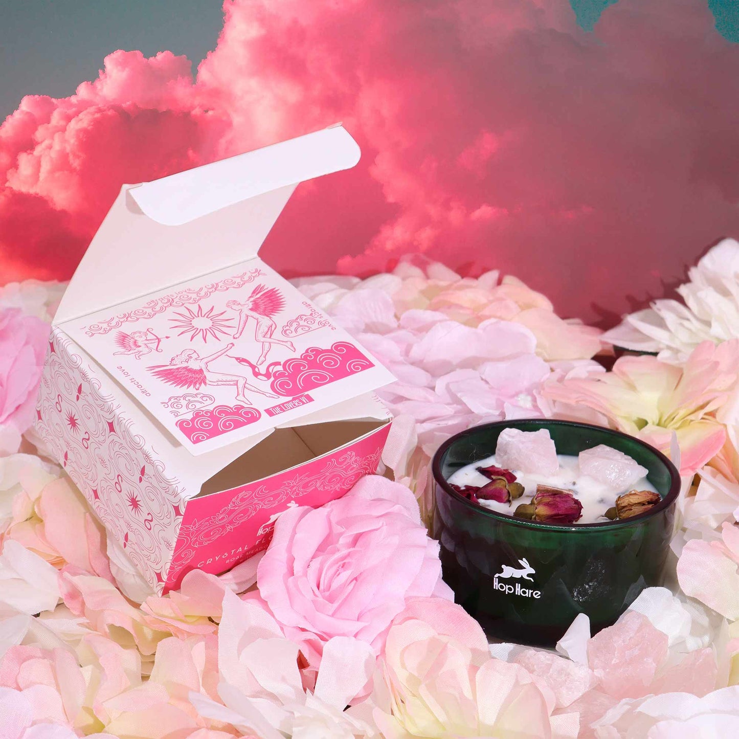 Hop Hare Magic Candle - The Lovers