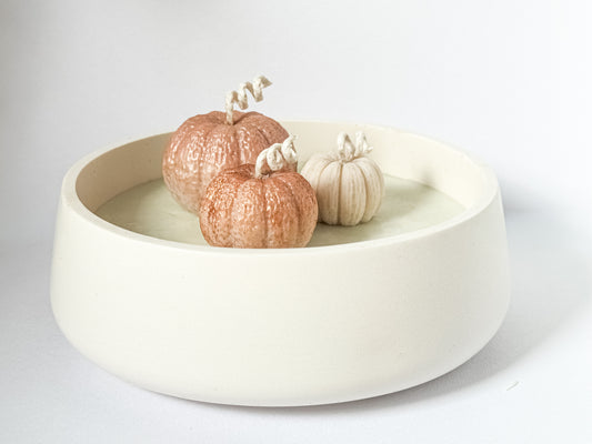Pumpkin Patch Bowl Candle
