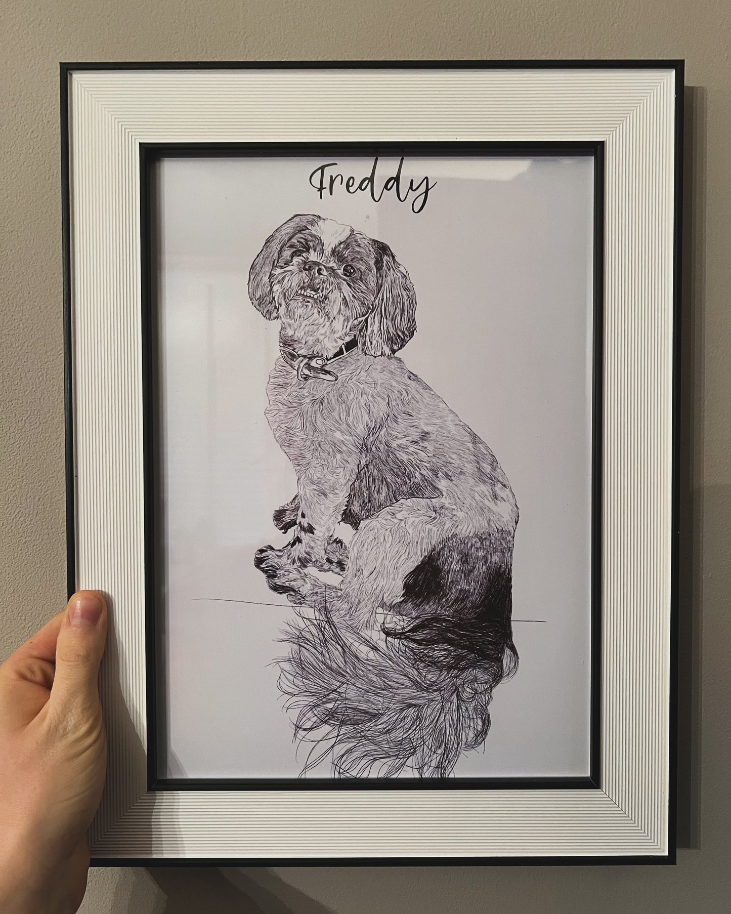 Line Drawing Pawtrait