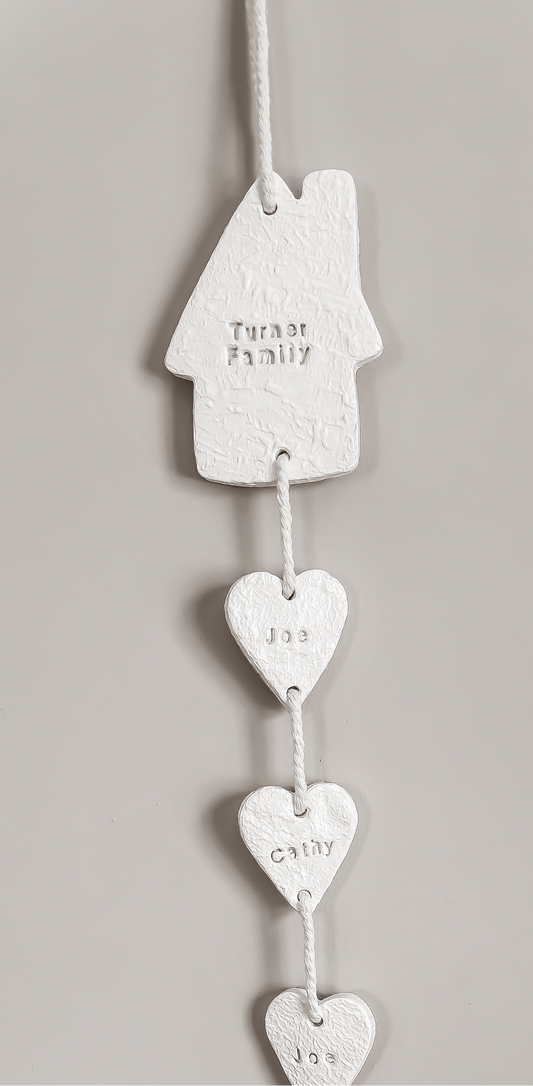 ‘Our Family Chain’ - Clay Ornament
