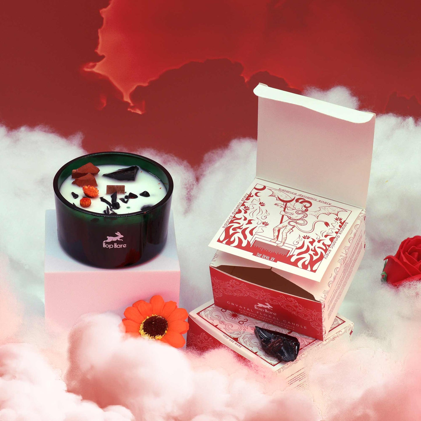 Hop Hare Magic Candle - The Devil