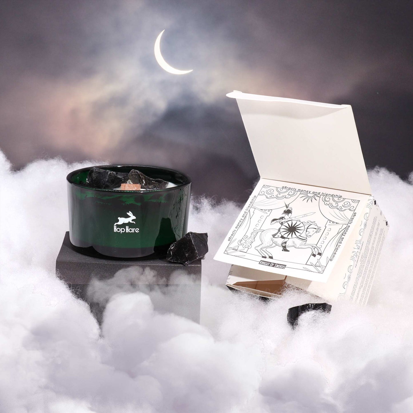 Hop Hare Magic Candle - The Knight of Swords