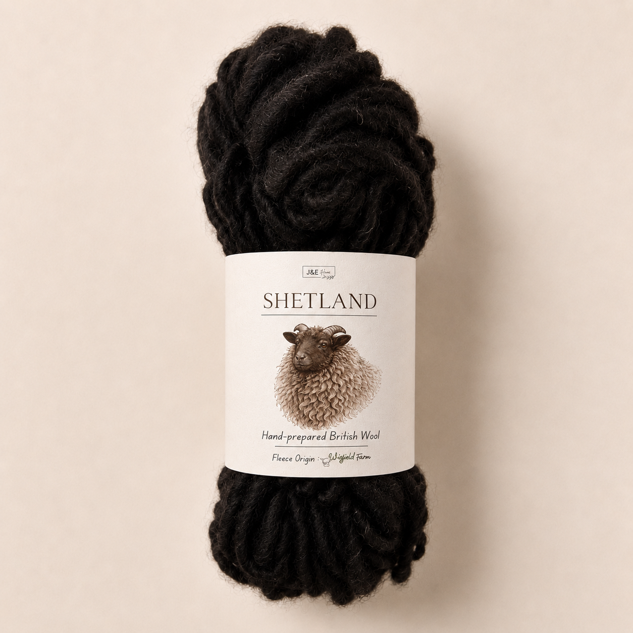 Shetland Handspun British Wool – 100g