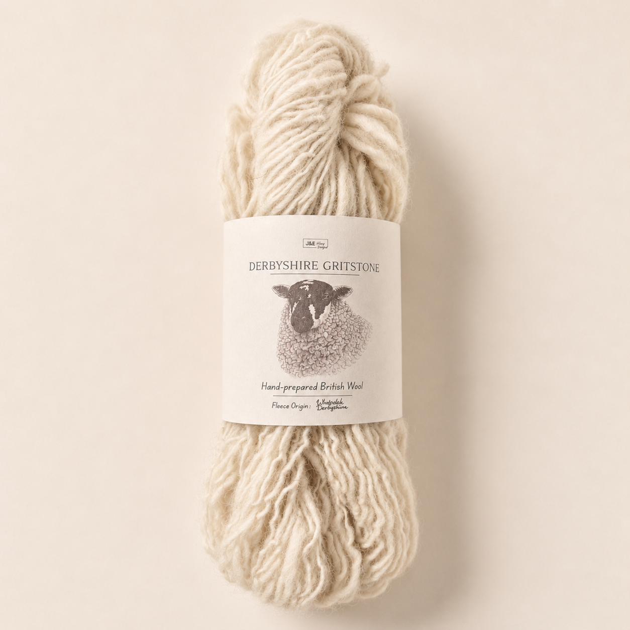 Derbyshire Gritstone Handspun British Wool – 100g - Fine