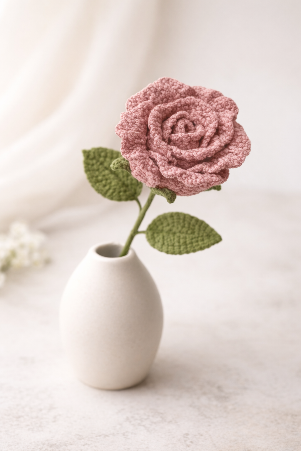 Everlasting Crochet Rose & Bouquet’s