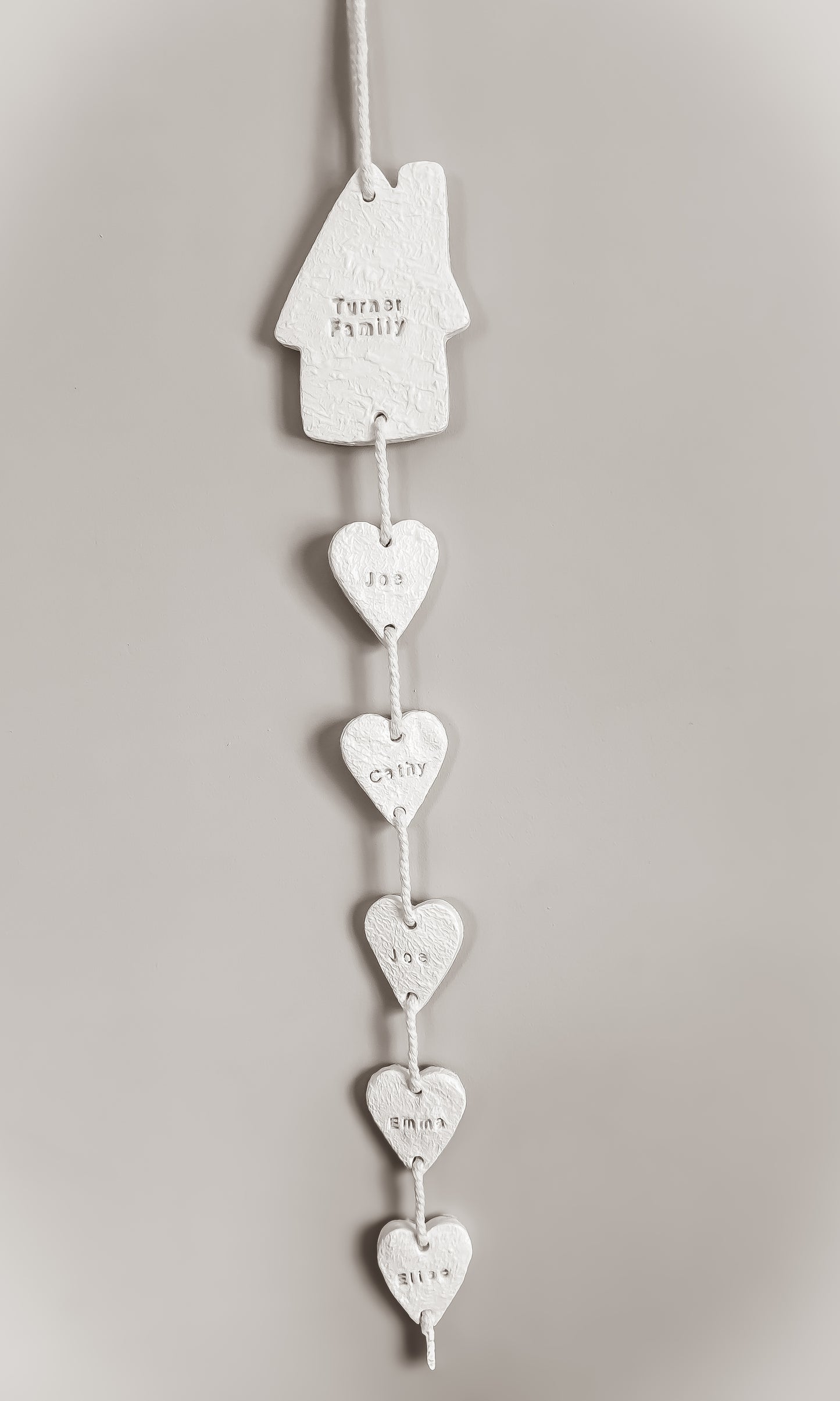 ‘Our Family Chain’ - Clay Ornament