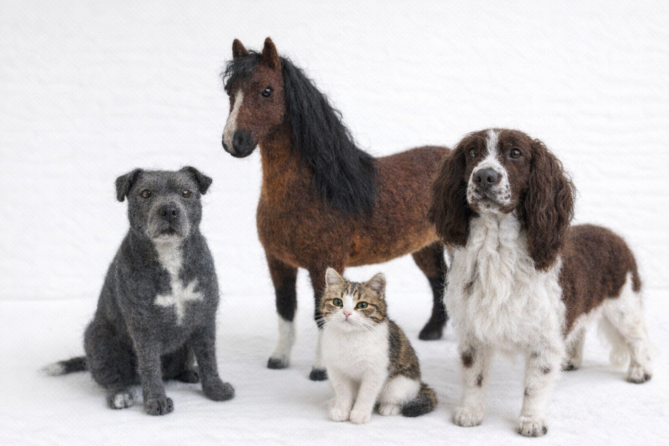 Large Felt Animals