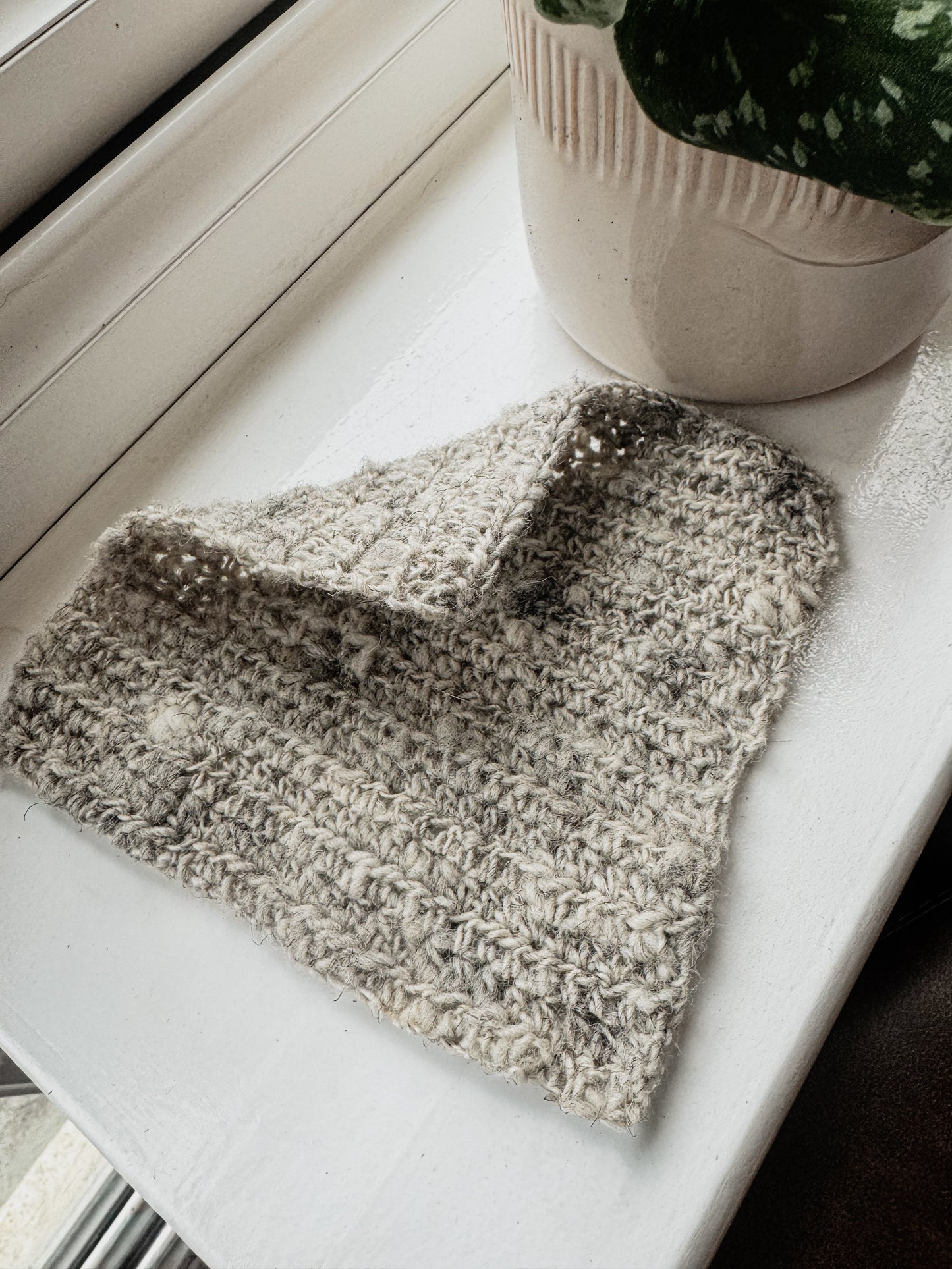 Handspun Farm Wool Kitchen Cloth