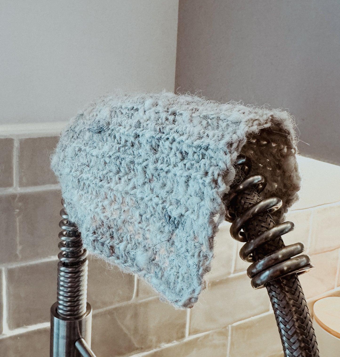 Handspun Farm Wool Kitchen Cloth