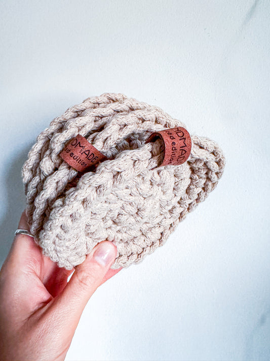 Hand-Crocheted Coaster Set with Matching Trinket Dish
